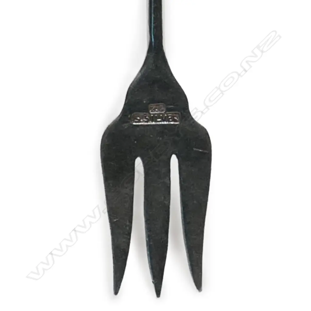 Frank Grady small silver pickle fork, Image 1++